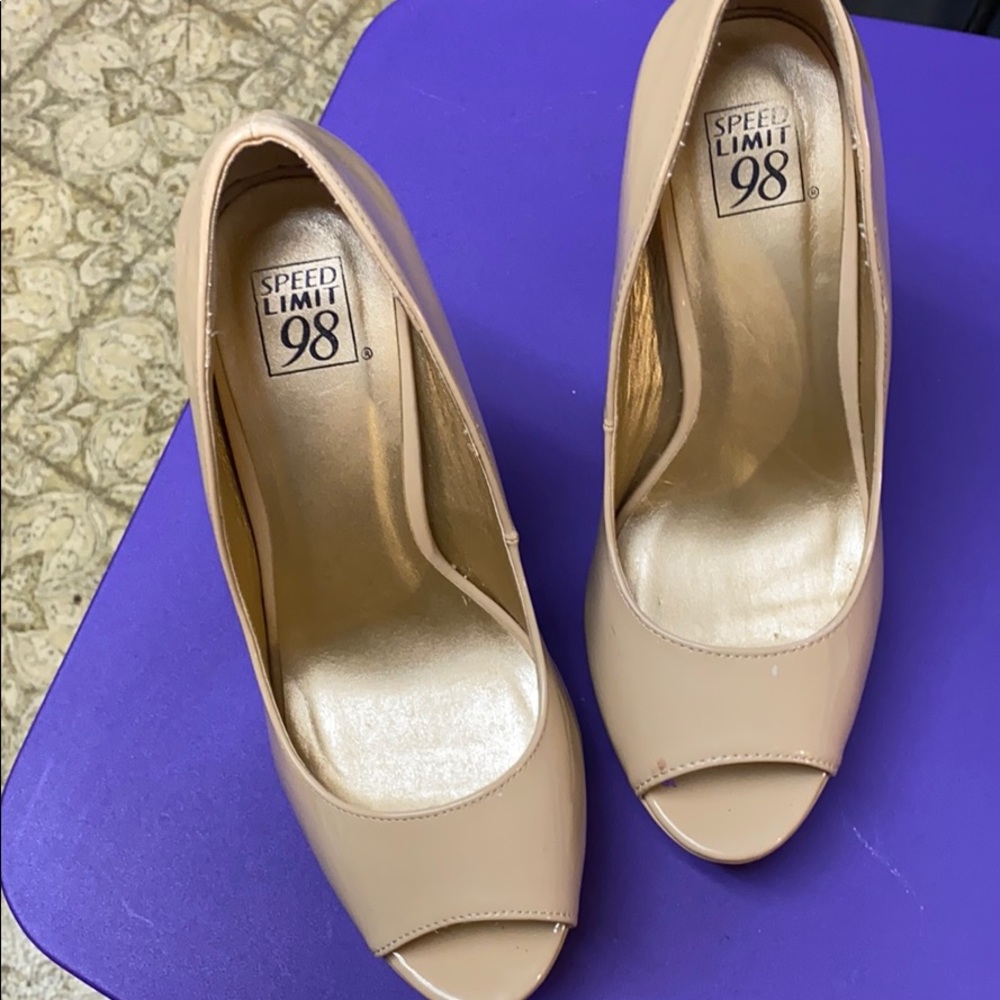Peep Toe Heels